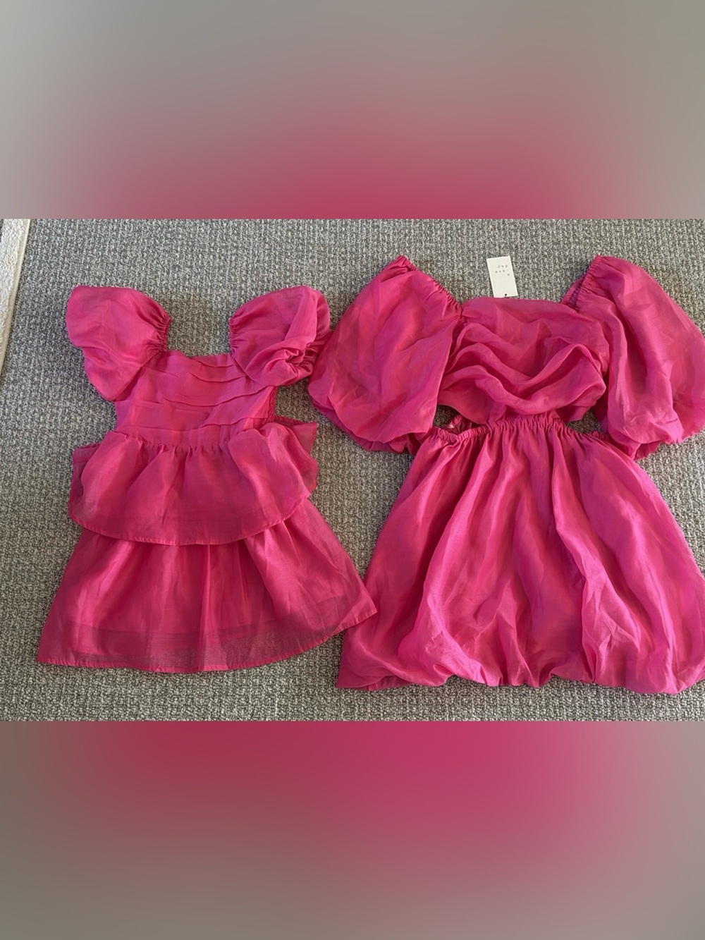 Momma and Me Pink Dress Dresses. Kids size S. Women's size M